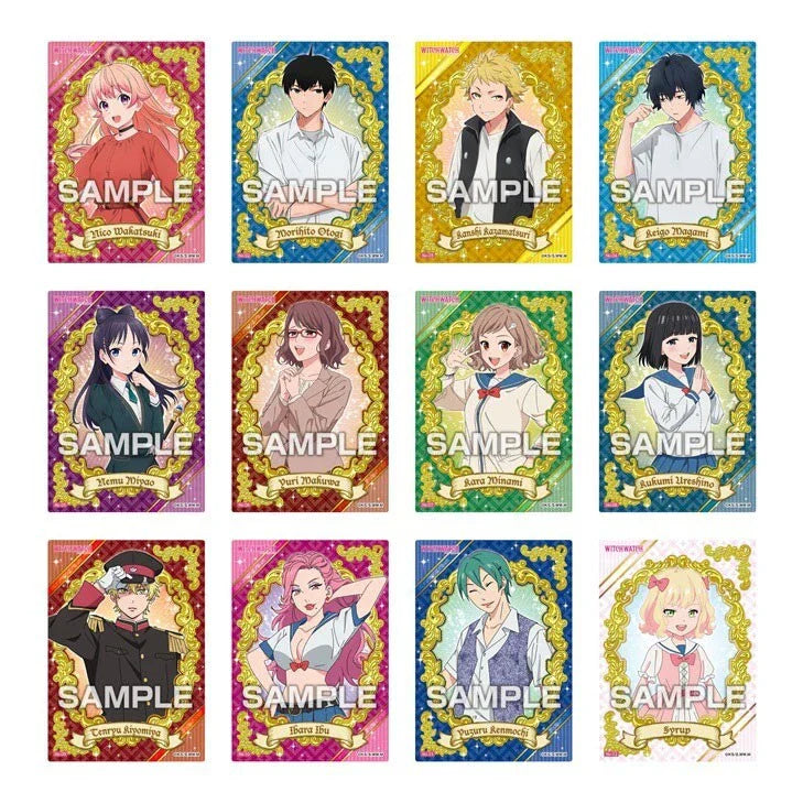 Witch Watch Clear Card Collection First Press 16Pack Candy Toy TCG JAPAN