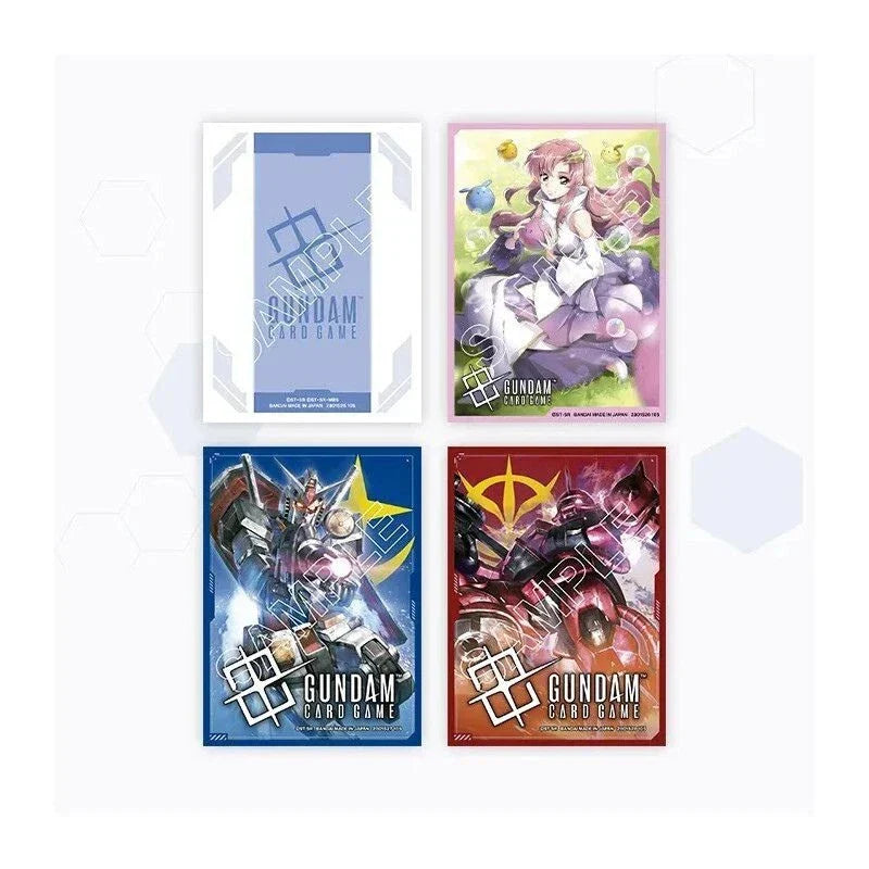 BANDAI Gundam Card Game Card Sleeves Set Vol.1 JAPAN OFFICIAL