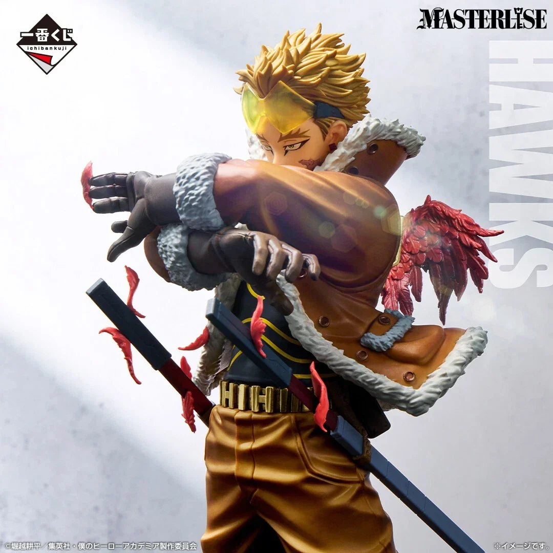 BANDAI Ichiban Kuji My Hero Academia Weaving Power Hawks Prize D Figure JAPAN