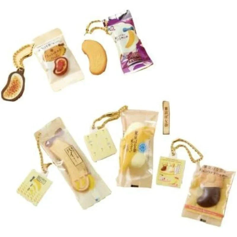 Takara Tomy Arts Tokyo Banana Miniature Keychain Complete Set Capsule Toy JAPAN