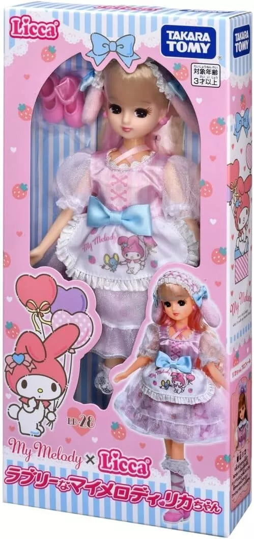 Takara Tomy Licca Chan Lovely My Melody Licca Chan Doll LD-28 JAPAN OFFICIAL