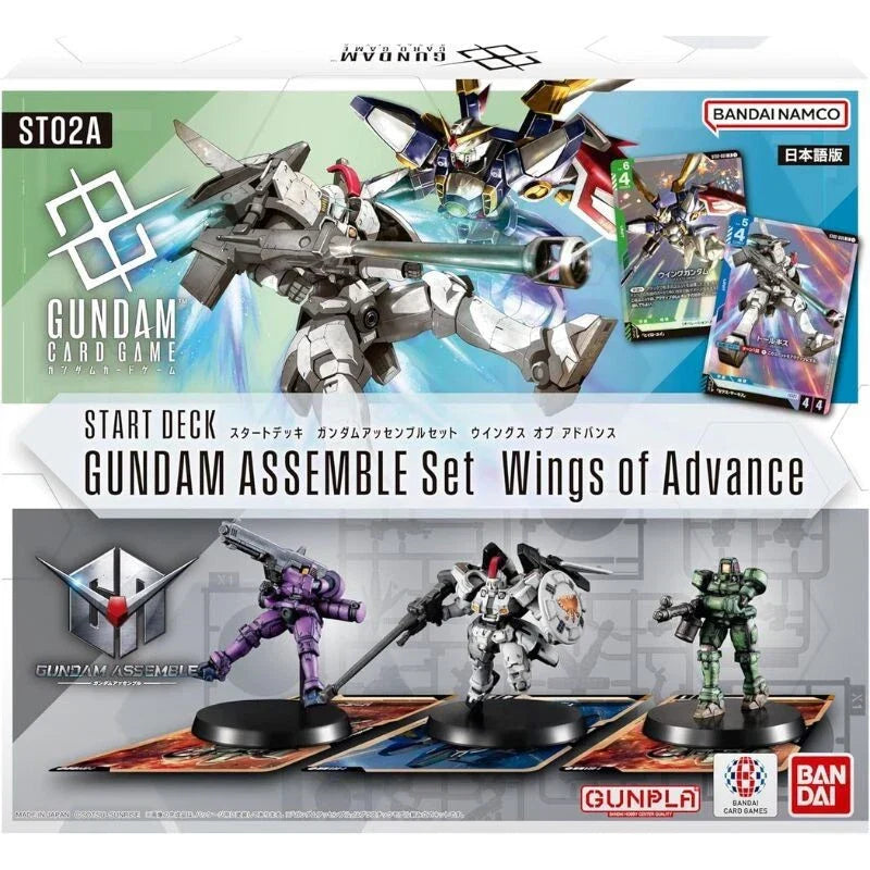 BANDAI Gundam Assemble Set Wings of Advance Starter Deck ST02A TCG JAPAN