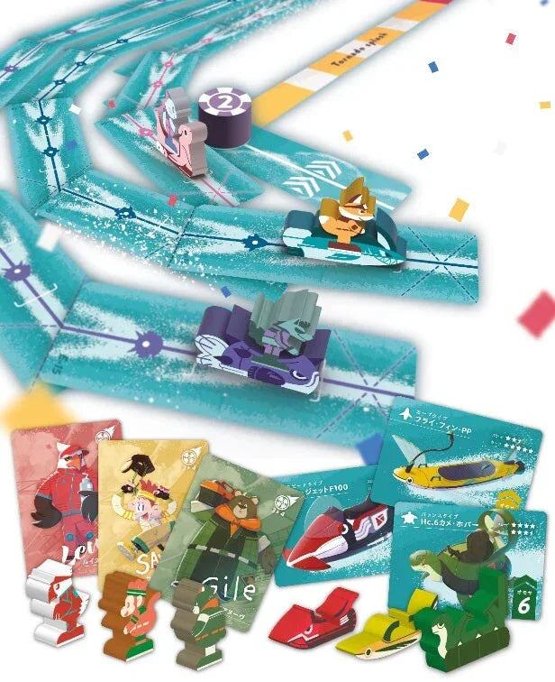 Tornado Splash Board Game JAPAN OFFICIAL