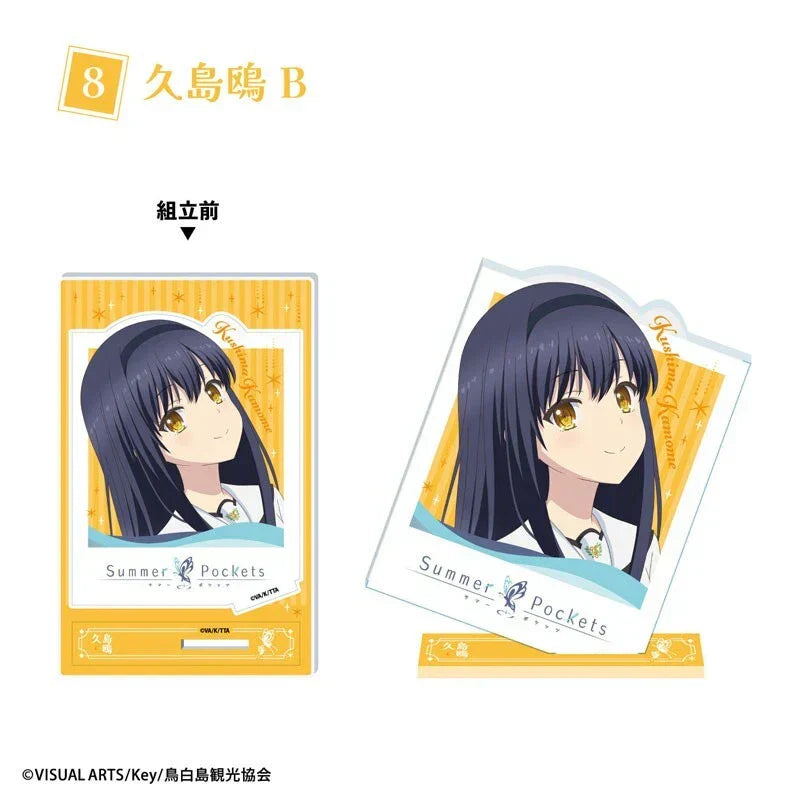 Summer Pockets Photo Style Acrylic Stand 10Pack BOX Candy Toy JAPAN OFFICIAL