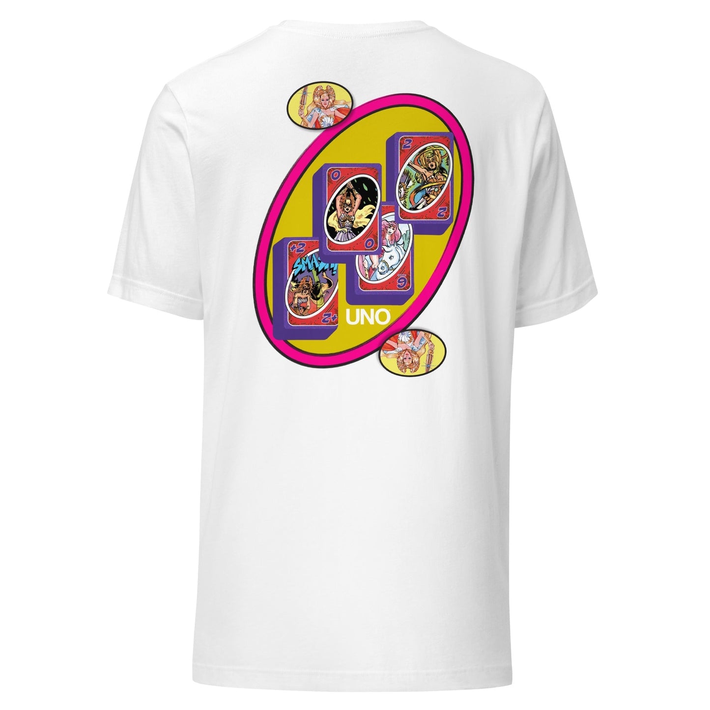 UNO Masters of the Revolution She-Ra Princess Power White T-Shirt