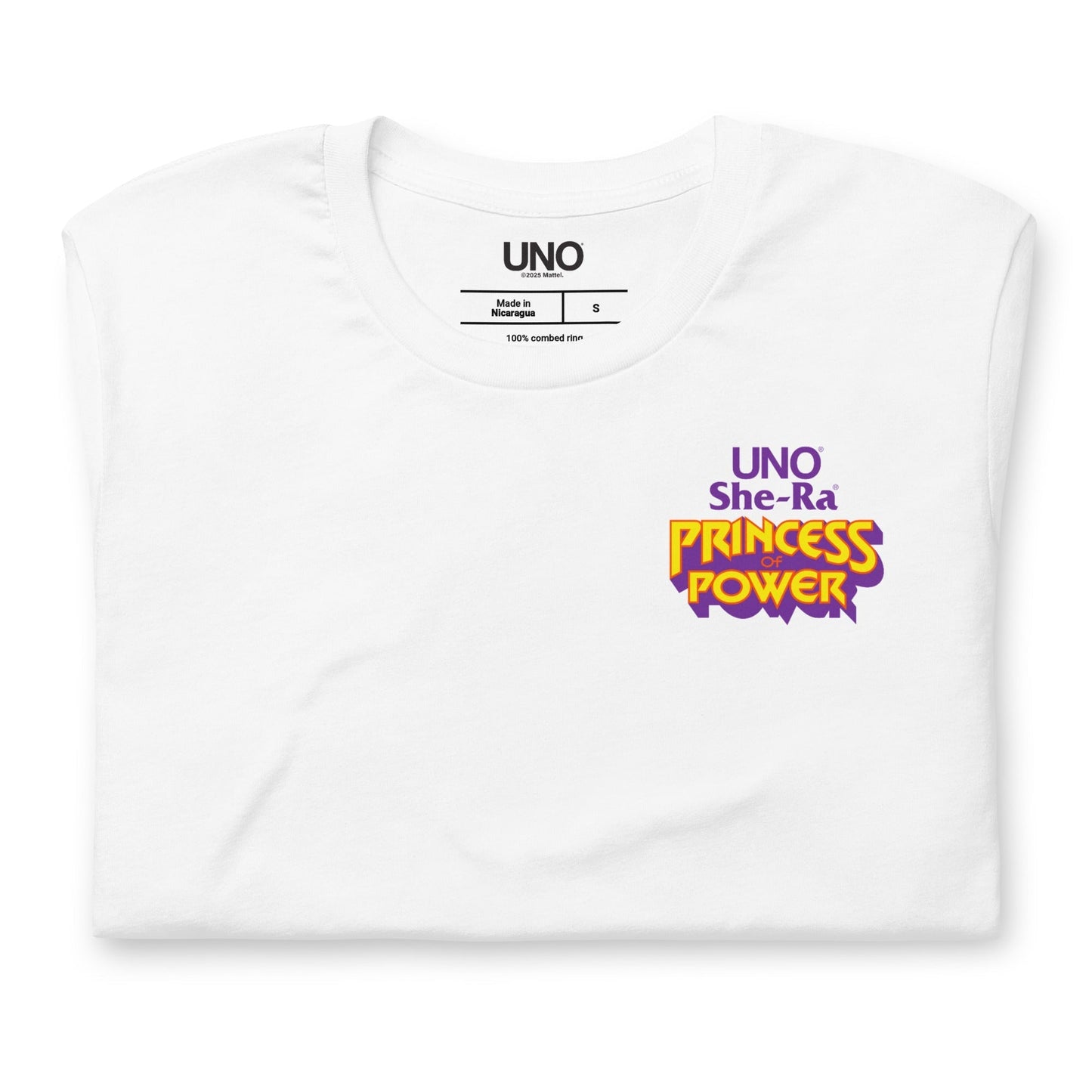 UNO Masters of the Revolution She-Ra Princess Power White T-Shirt