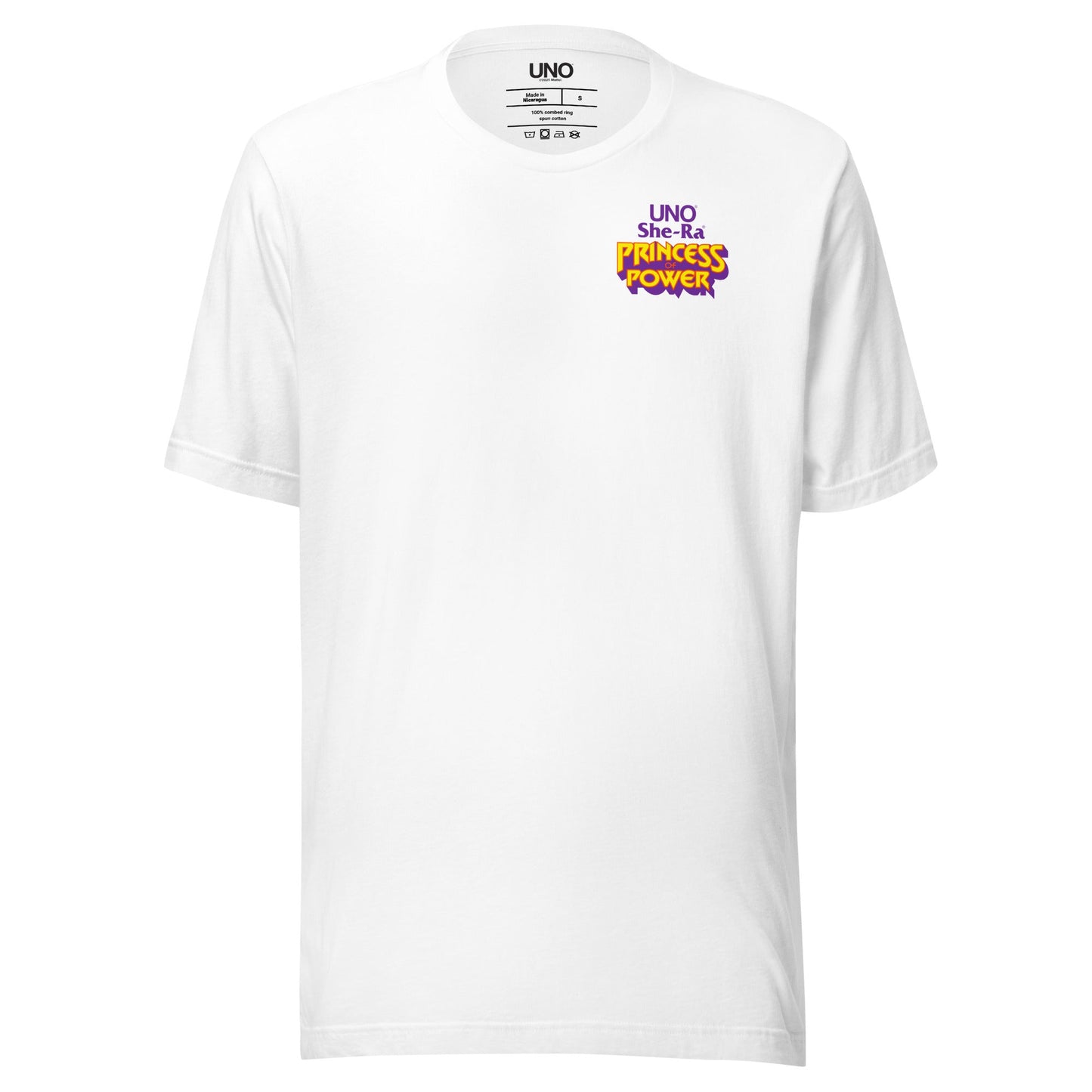 UNO Masters of the Revolution She-Ra Princess Power White T-Shirt