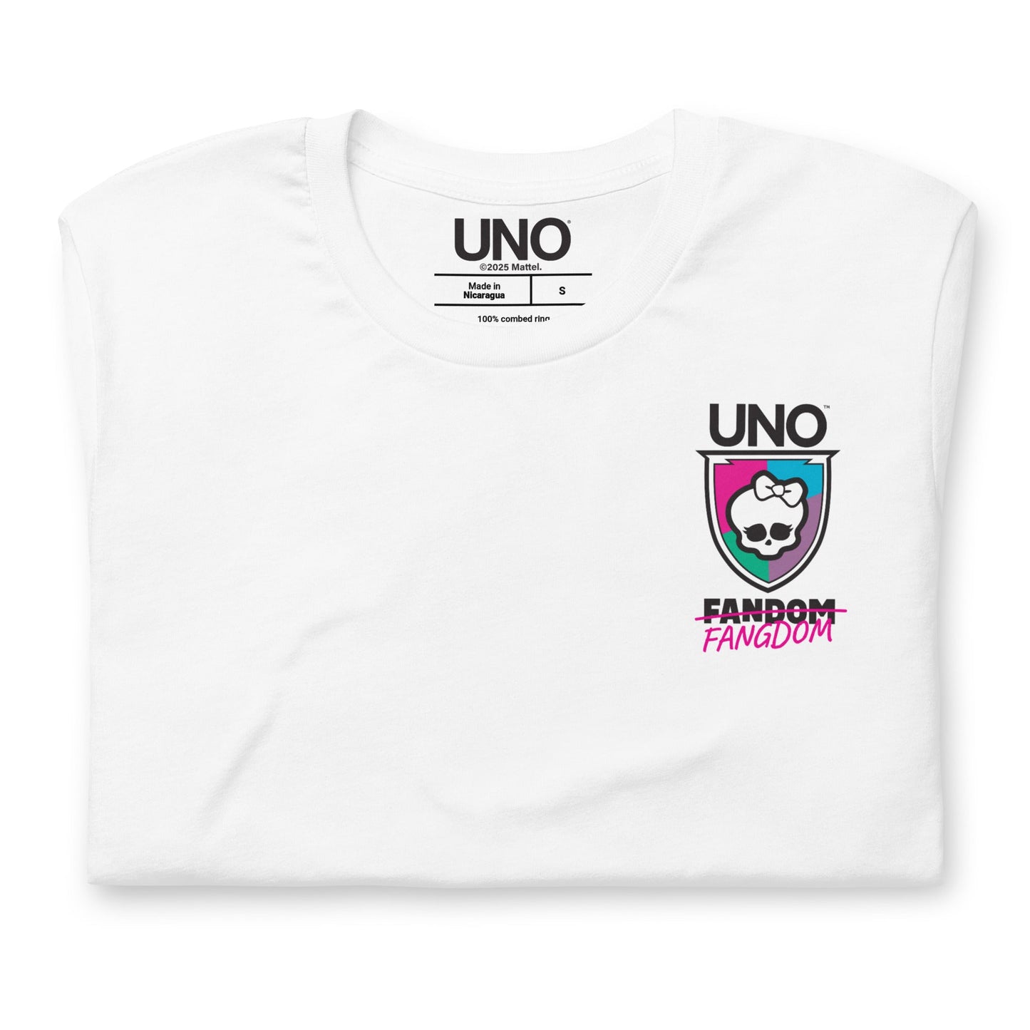 UNO Monster High Fearbook White T-Shirt