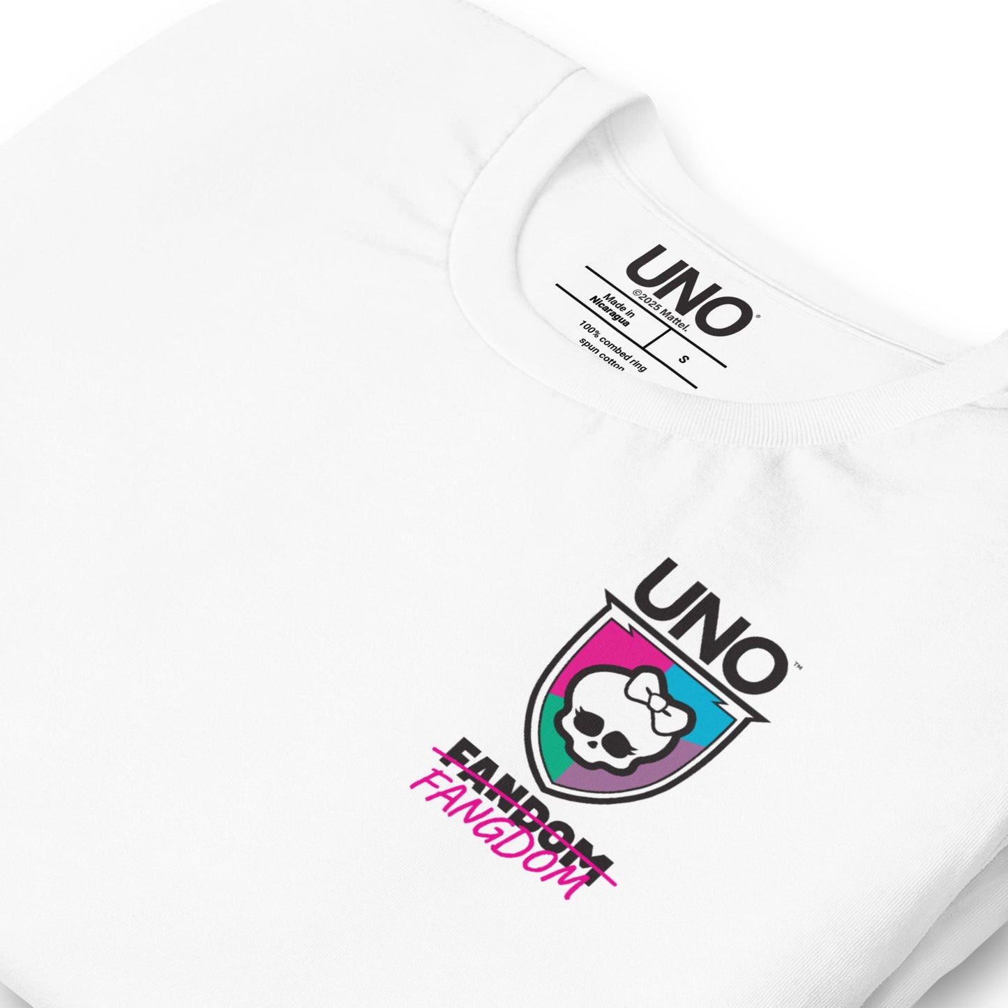 UNO Monster High Fearbook White T-Shirt