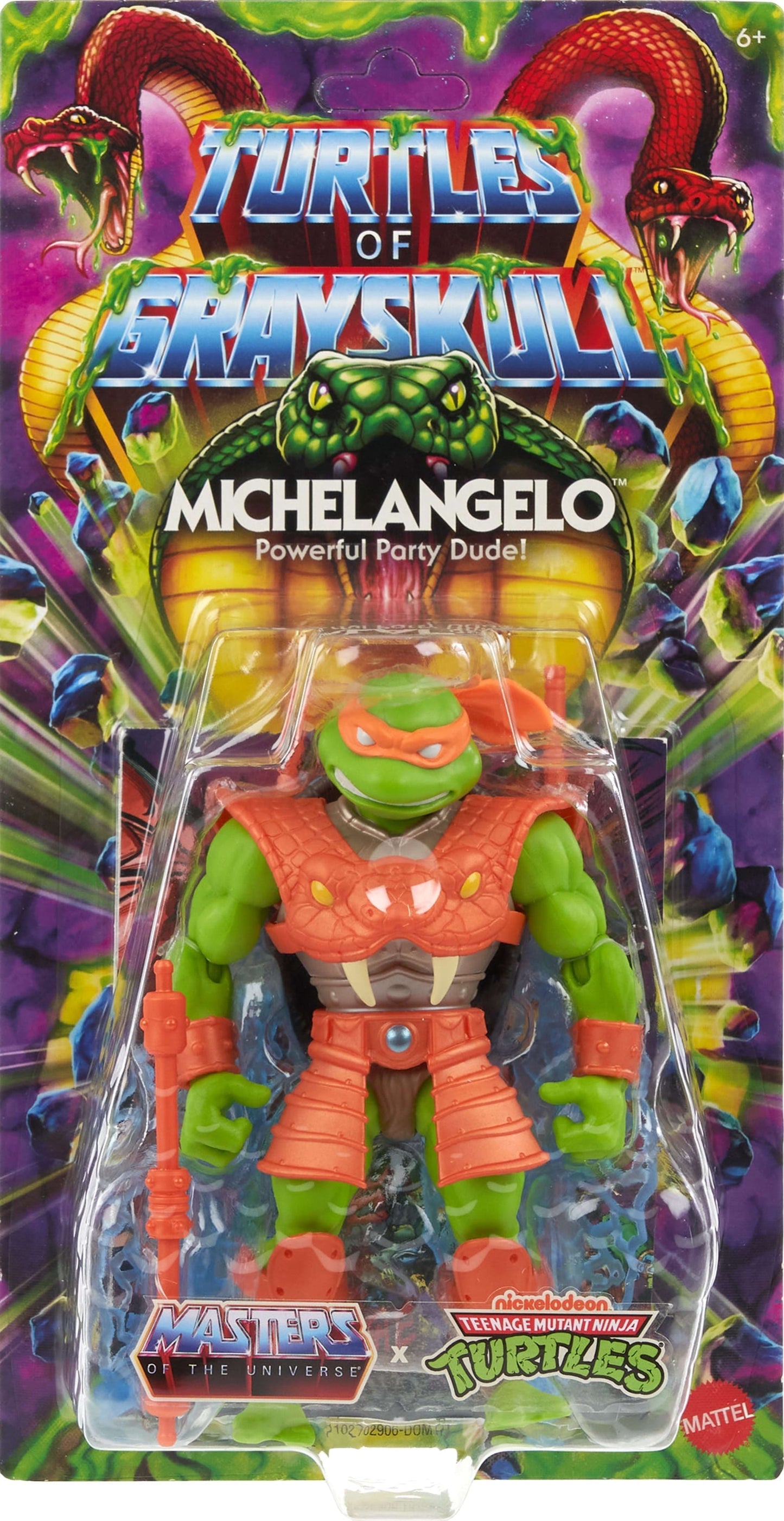 Turtles of Grayskull Michelangelo Action Figure