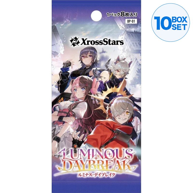 Xross Stars Luminous Daybreak Vol.1 Booster Pack Box TCG JAPAN OFFICIAL
