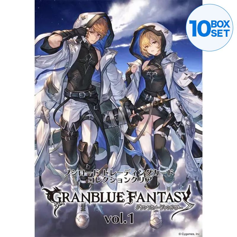 Trading Card Collection Clear Granblue Fantasy vol.1 Booster Pack Box TCG JAPAN