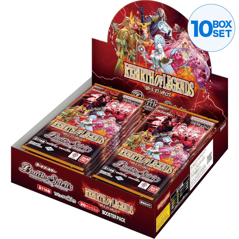 BANDAI Battle Spirits Rebirth of Legends BSC47 Booster Pack Box TCG JAPAN