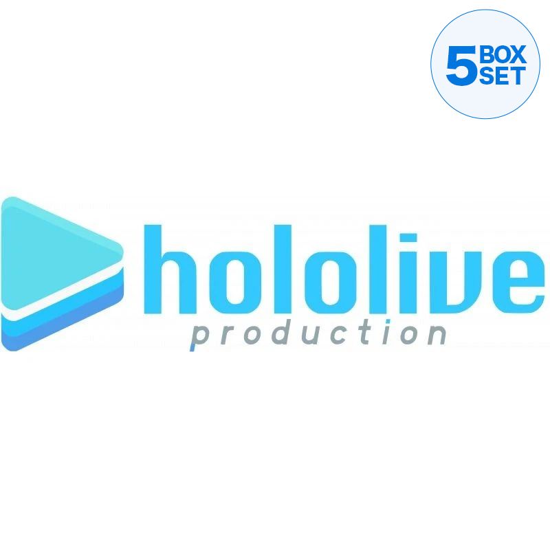 BANDAI Carddass Hololive Vol.5 Booster Pack Box TCG JAPAN OFFICIAL
