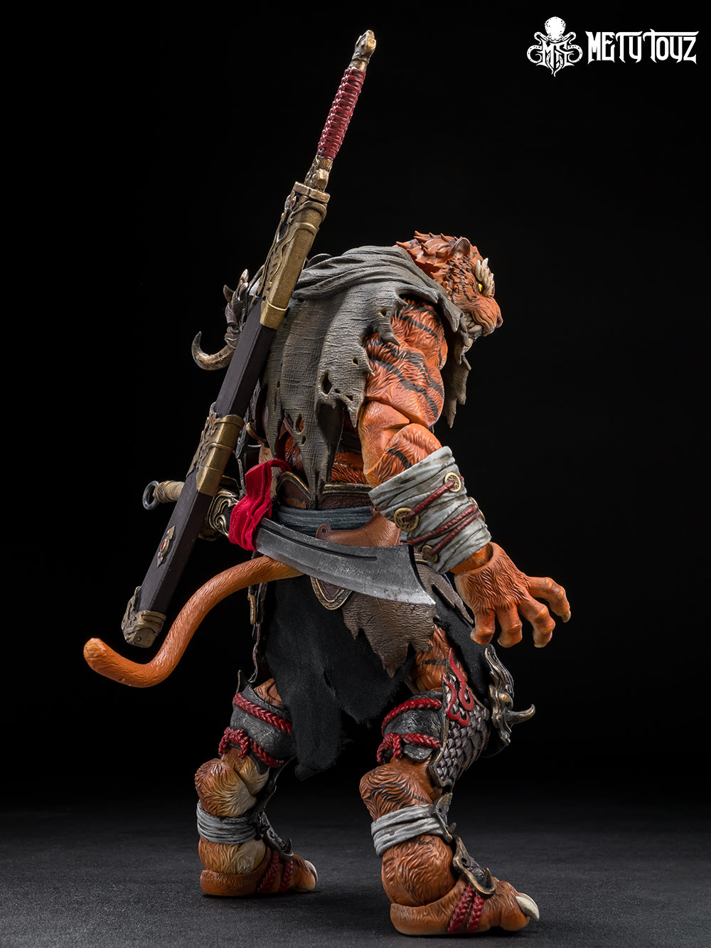 Adventurer World Series Tiger Vanguard Jin Shan Jun 1/10 Action Figure JAPAN