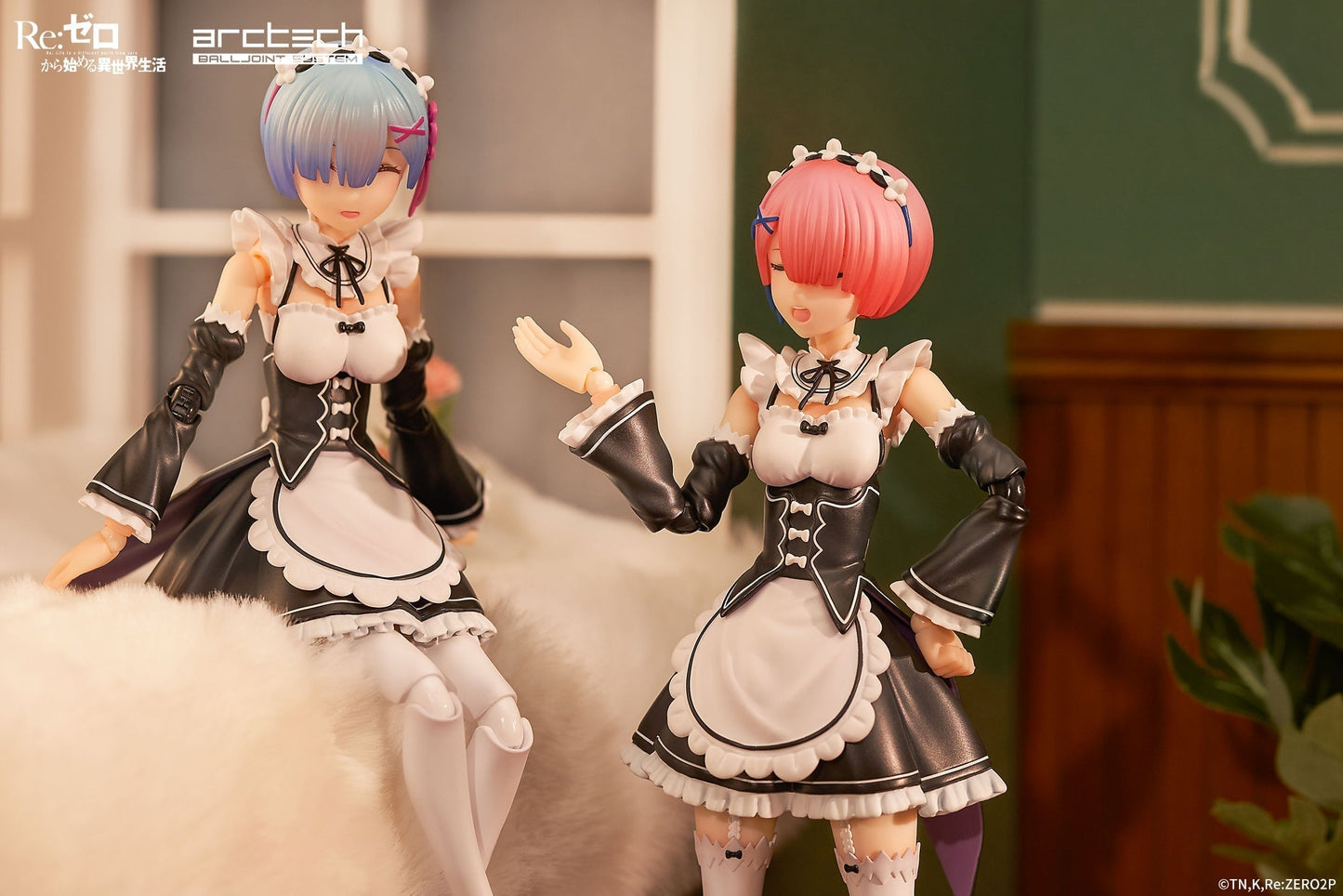 ARCTECH Series Re:ZERO Starting Life in Another World Ram&Rem 1/8 Action Figure