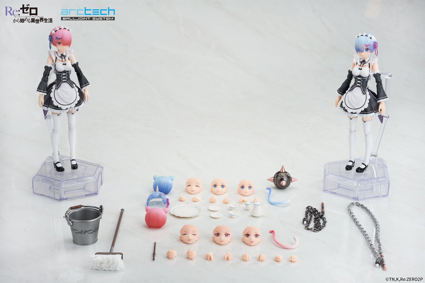 ARCTECH Series Re:ZERO Starting Life in Another World Ram&Rem 1/8 Action Figure