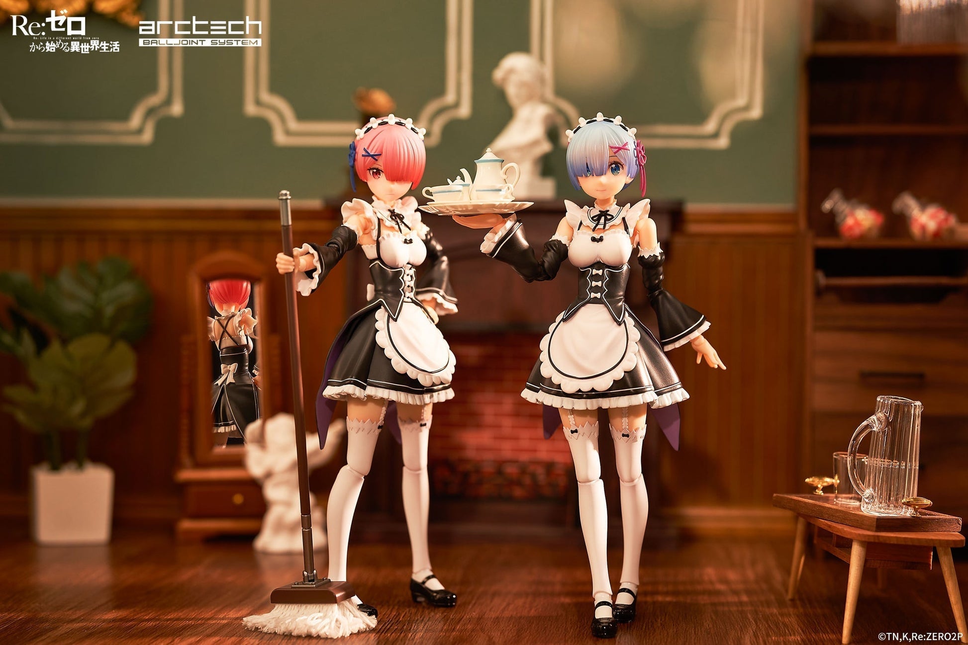 ARCTECH Series Re:ZERO Starting Life in Another World Ram&Rem 1/8 Action Figure