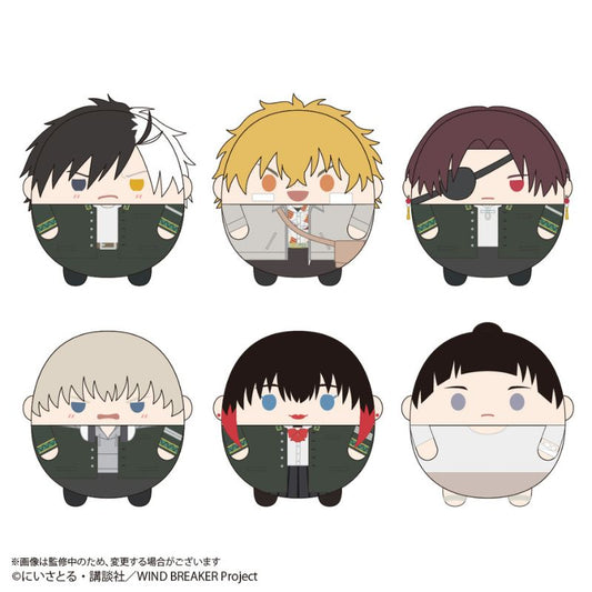 WIND BREAKER Fuwakororin 3 6Pack BOX Plush JAPAN OFFICIAL