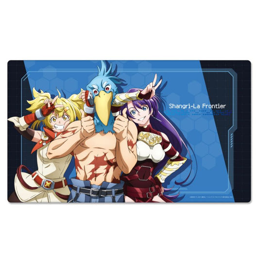 ATFES Shangri-La Frontier Sunraku & Arthur Pencilgon & Oikatzo Rubber Mat JAPAN