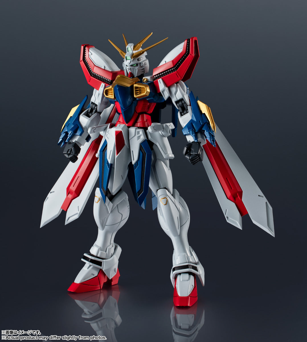 BANDAI GUNDAM UNIVERSE GF13-017 Njii Burning Gundam Renewal Action Figure JAPAN