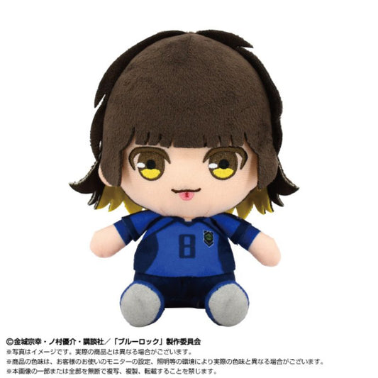 BANDAI BLUE LOCK vs. U20 Japan Meguru Bachira Chibi Plush Doll JAPAN OFFICIAL