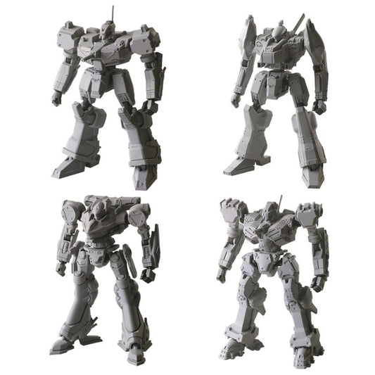 Armored Core Structure Arts Non Scale Model Kit Series Vol.1 All 4 Types BOX