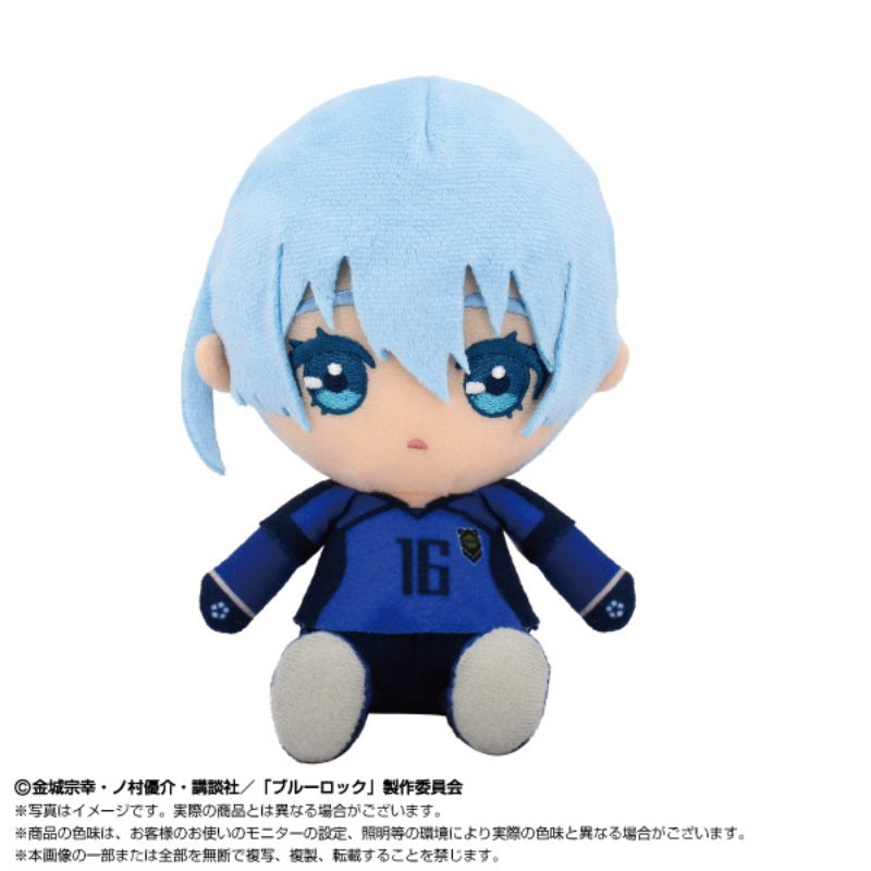 BANDAI BLUE LOCK vs. U20 Japan Yo Hiori Chibi Plush Doll JAPAN OFFICIAL