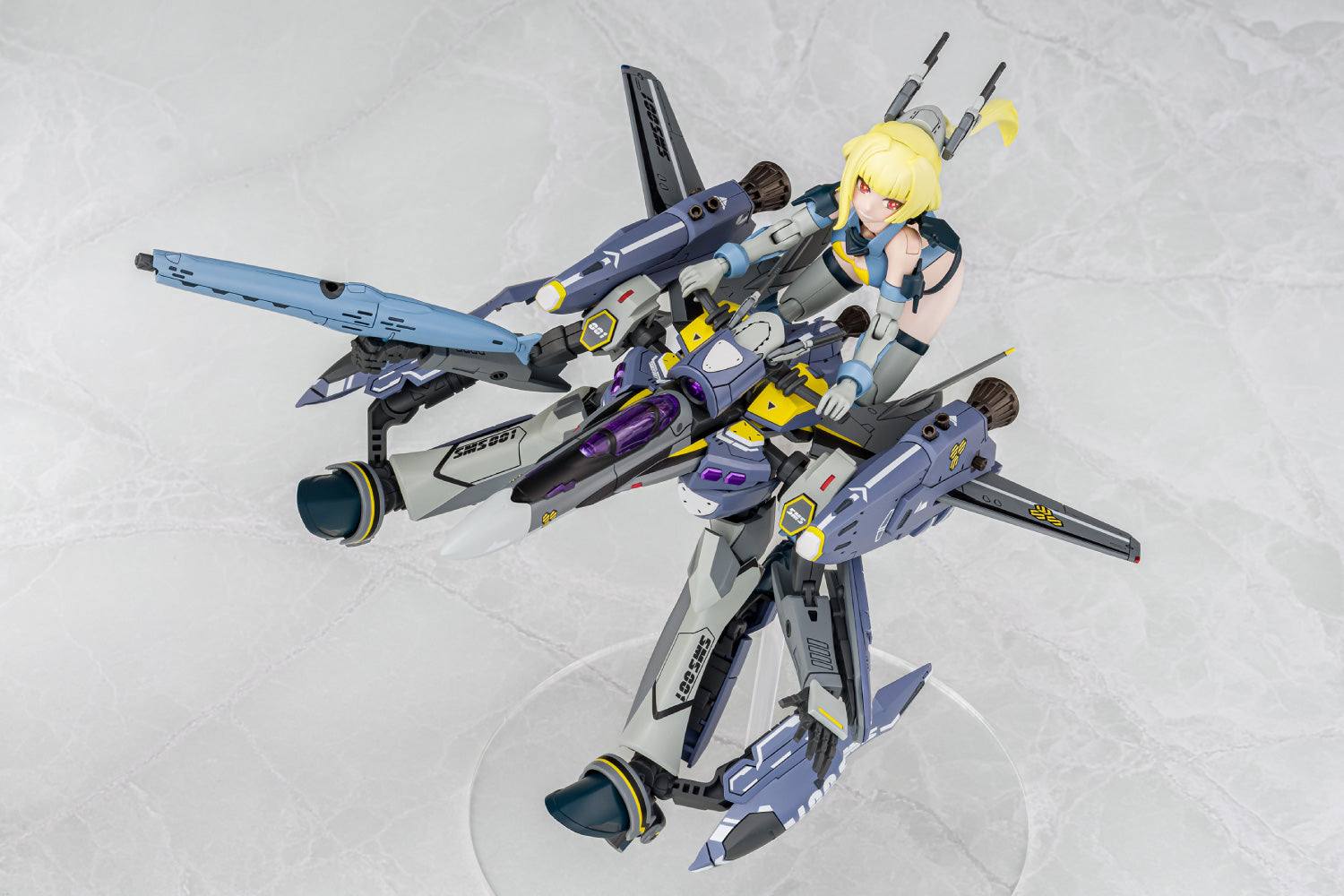 Aoshima V.F.G. Macross Frontier VF-25S Super Messiah Model Kit JAPAN OFFICIAL