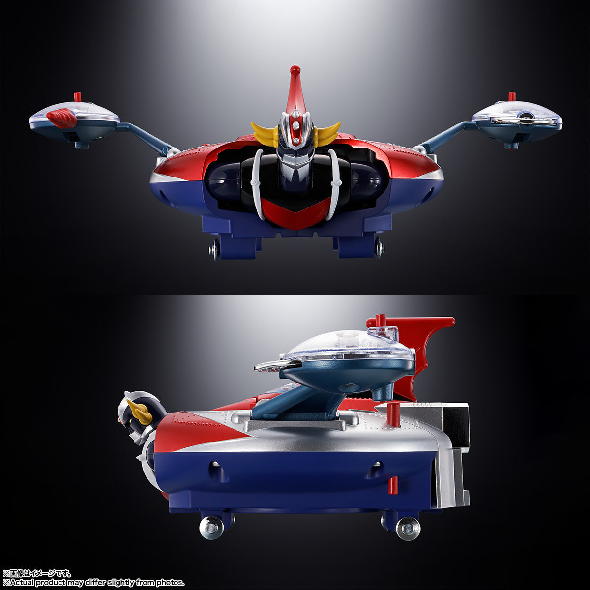 BANDAI Chogokin DELUXE UFO Robot Grendizer Grendizer & UFO Spazer Action Figure