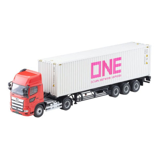 Tomica LV-N292d Hino Profia 40ft Marine Container Trailer Ocean Network Express