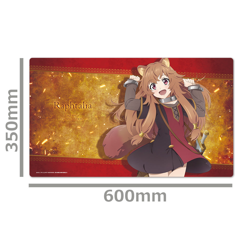 The Rising of the Shield Hero Season 2 Character Rubber Mat A Raphtalia Child