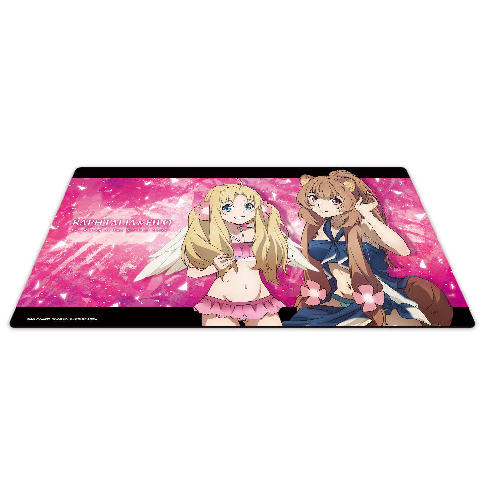 The Rising of the Shield Hero Season 2 Rubber Mat B Raphtalia & Filo Swimsuit