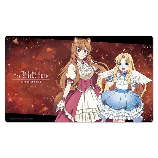 The Rising of the Shield Hero Season 2 Character Rubber Mat C Raphtalia & Filo