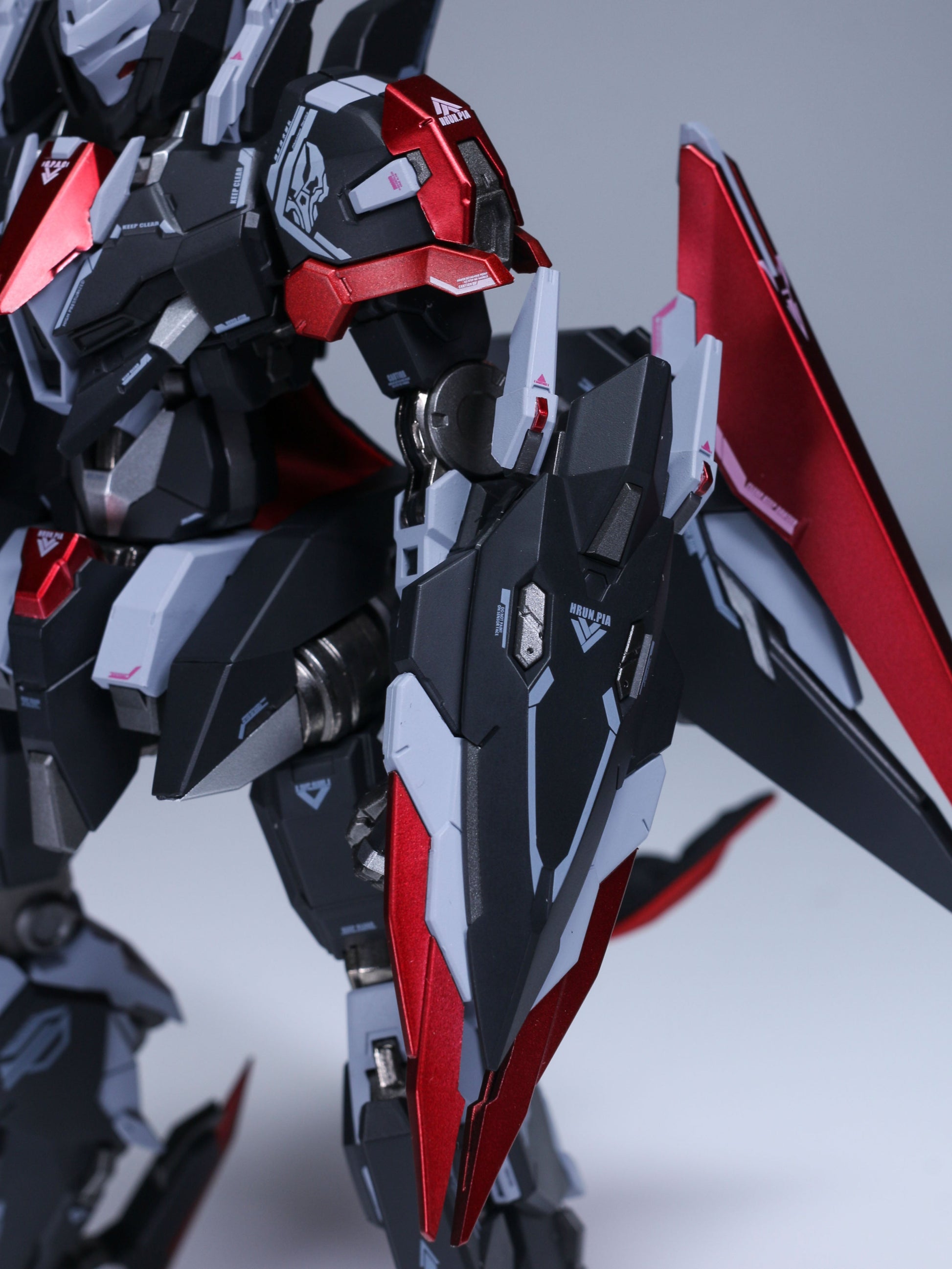 Tales of Armored Colossus Type62 Guyu Booster PhantomTactics Black Action Figure