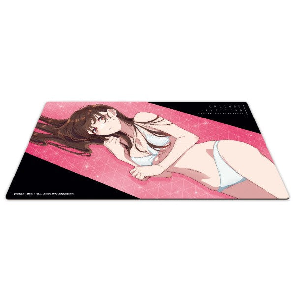 Azu Maker Rent-A-Girlfriend Character Rubber Mat C Chizuru Mizuhara JAPAN