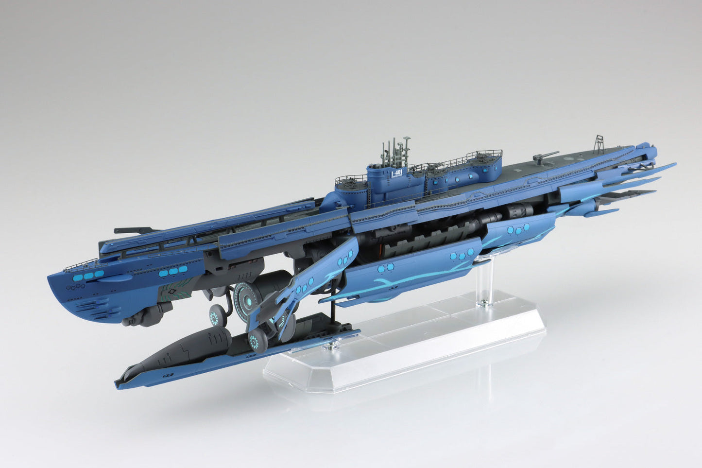 Arpeggio of Blue Steel Ars Nova Submarine Blue Steel I-401 1/350 Model Kit JAPAN