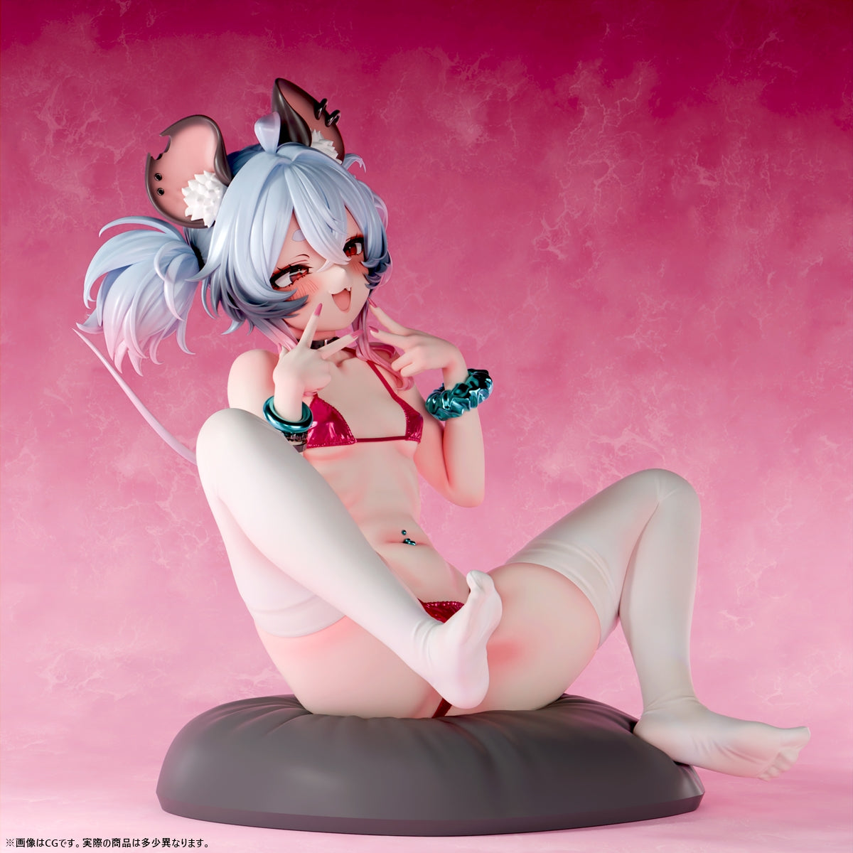 B'full FOTS JAPAN Mouse Ears Girl Yukichi Shiratama Figure JAPAN OFFICIAL