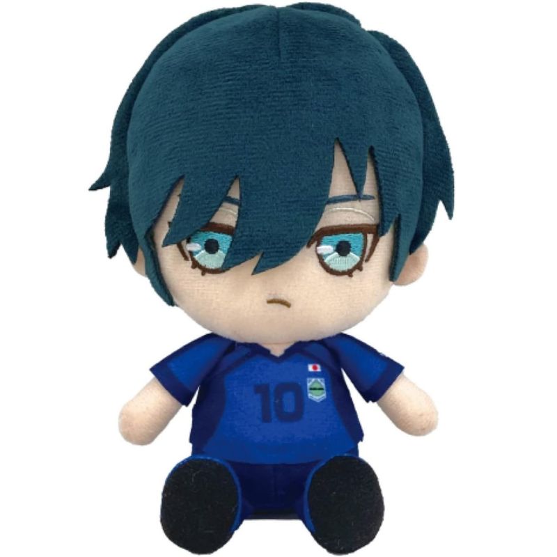 BANDAI BLUE LOCK Rin Itoshi Chibi Plush Doll JAPAN OFFICIAL