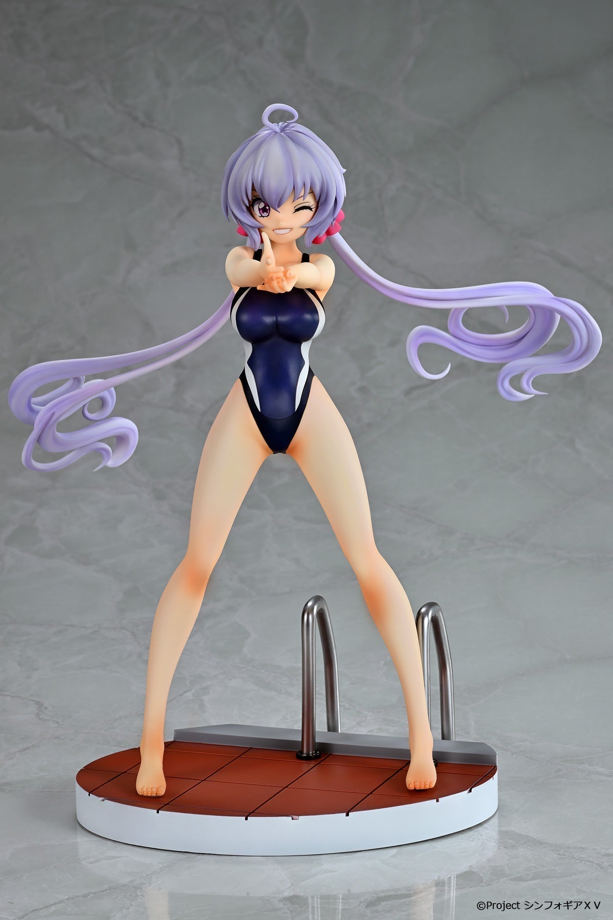 Senki Zesshou Symphogear XV Chris Yukine Swimsuit Ver. 1/6 Figure JAPAN OFFICIAL