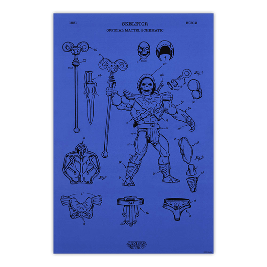 Art of Engineering Skeletor Print