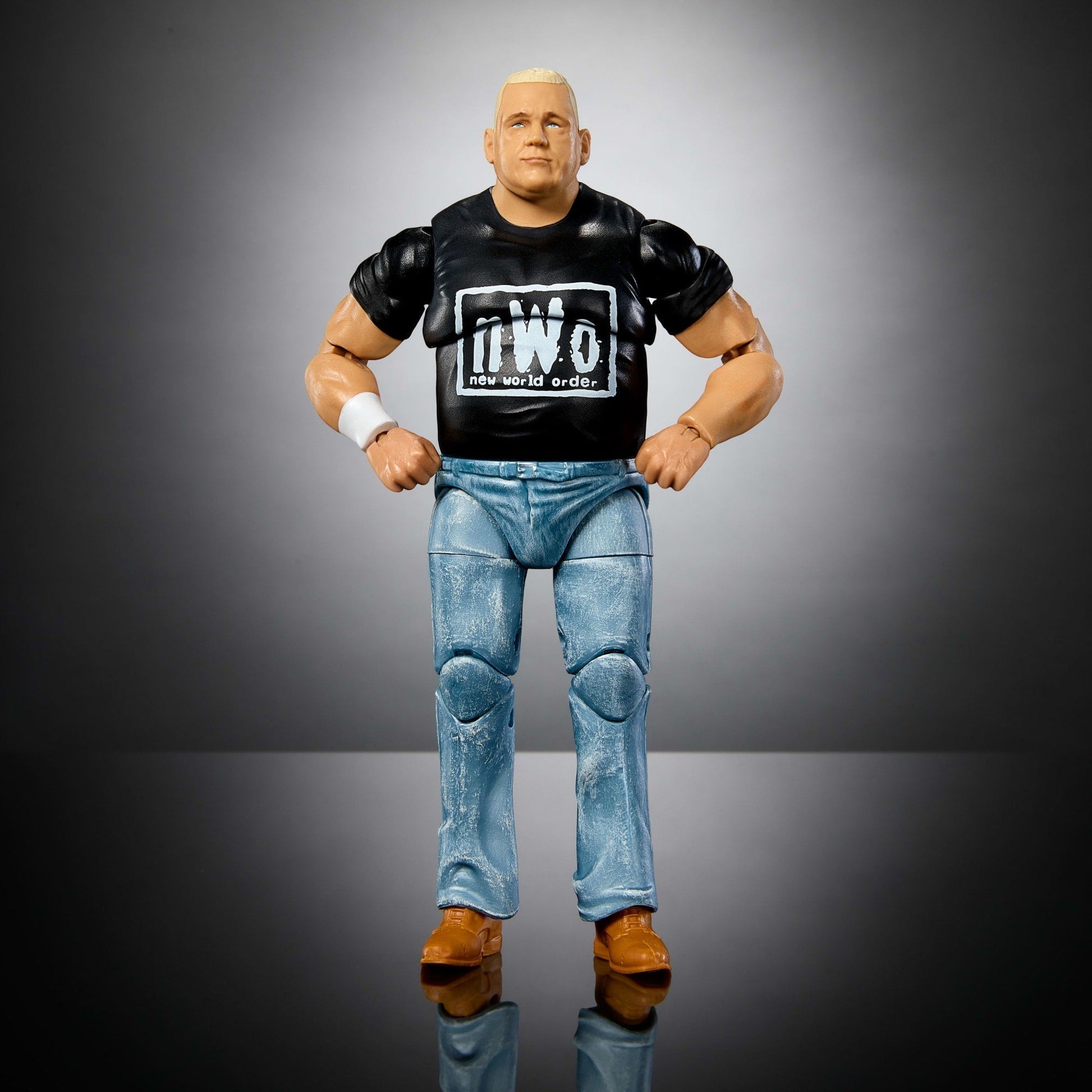 WWE Monday Night War Elite Collection Syxx Action Figure & Dusty Rhodes Build-A-Figure Parts