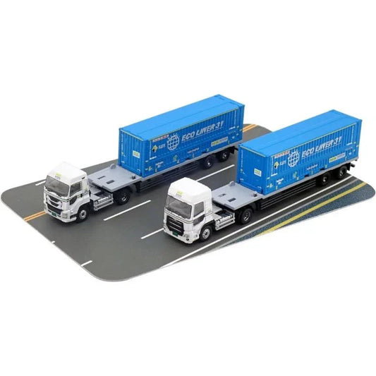 Trailer Collection NX Nippon Express 31ft Container Trailer 2Car Set A JAPAN