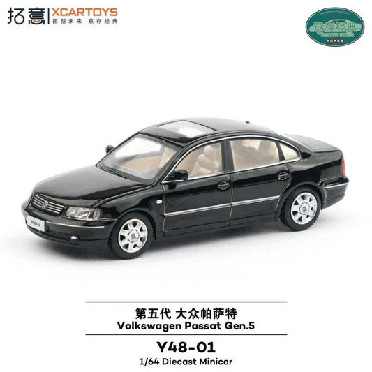 Volkswagen Passat Gen 5 Black 1/64 Miniature Car JAPAN OFFICIAL