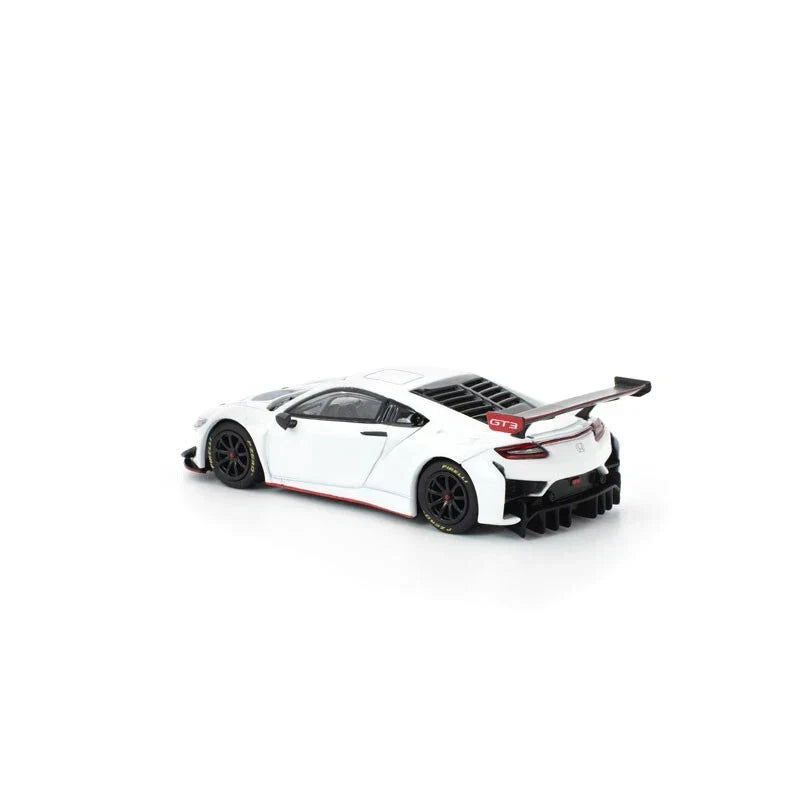 Honda NSX GT3 EVO22 White 1/64 Miniature Car JAPAN OFFICIAL