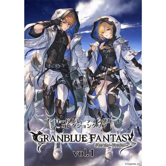 Trading Card Collection Clear Granblue Fantasy vol.1 Booster Pack Box TCG JAPAN