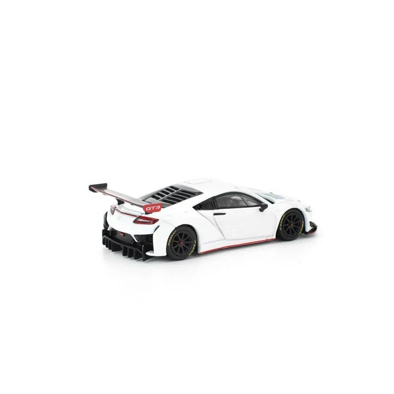 Honda NSX GT3 EVO22 White 1/64 Miniature Car JAPAN OFFICIAL