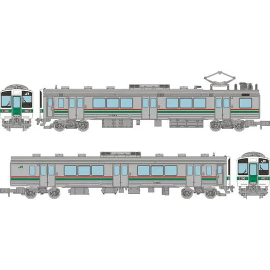 Tetsudou Collection JR719 Series 0s Tohoku Main Line 2Car Set A JAPAN OFFICIAL
