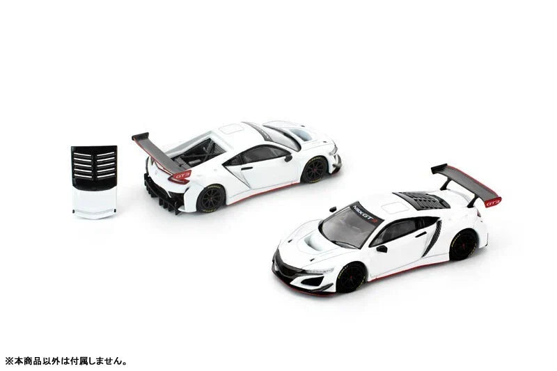 Honda NSX GT3 EVO22 White 1/64 Miniature Car JAPAN OFFICIAL