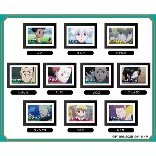 BANDAI Art Frame Collection Hunter x Hunter Vol.2 Complete set JAPAN OFFICIAL